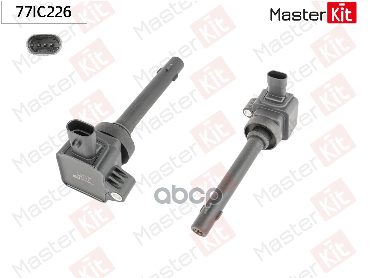 Катушка зажигания Great Wall C50,Hover H6 11-,Haval H2,H6 11- MasterKit арт. 77IC226