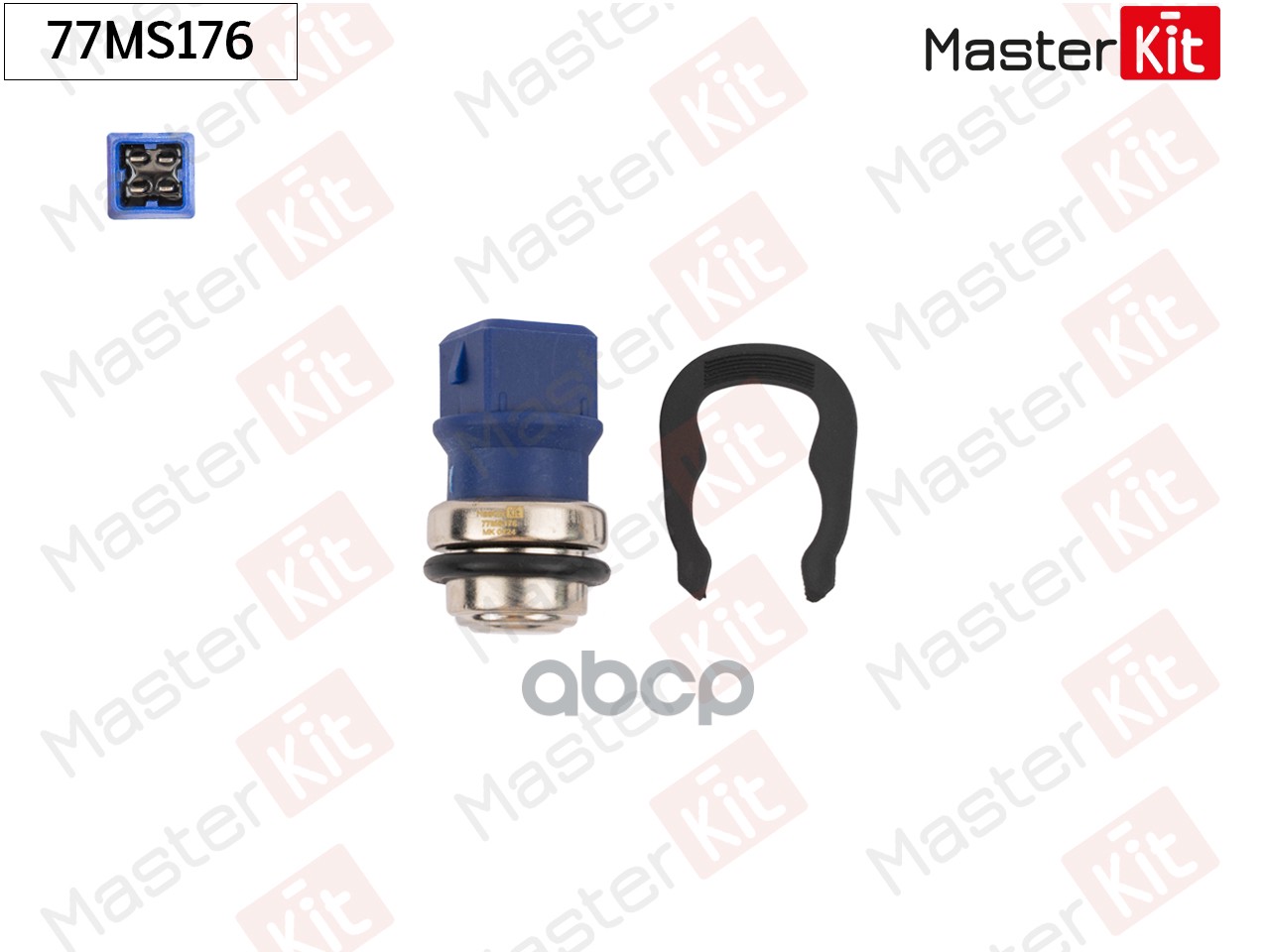 Датчик, температура ОЖ VW T4 77MS176 MasterKit арт. 77MS176