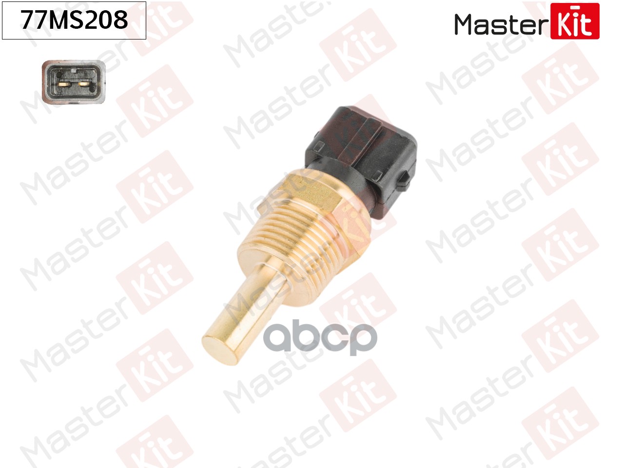 77MS208 Датчик  температура ОЖ HYUNDAI/KIA/MITSUBISHI MasterKit арт. 77ms208
