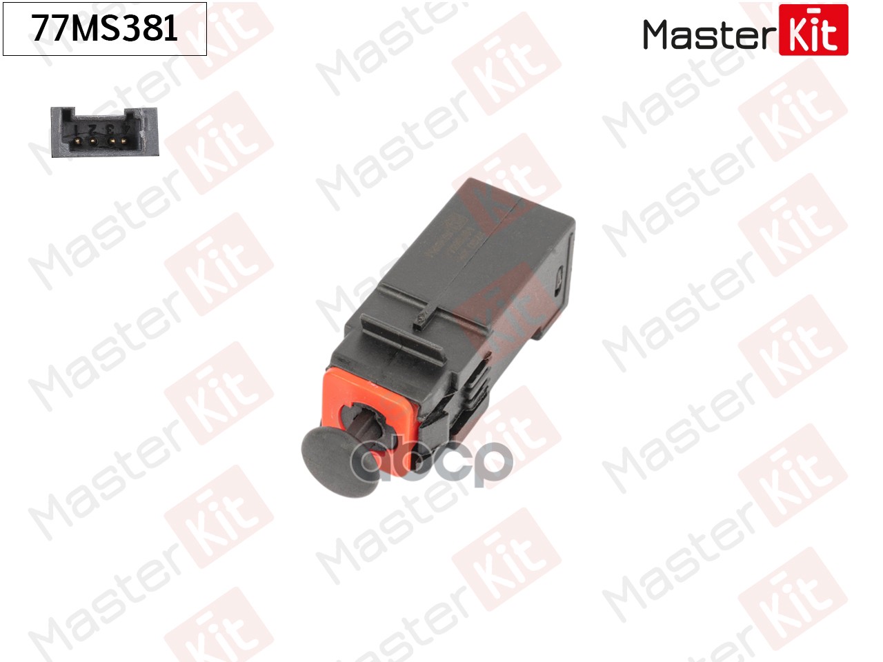 77MS381 Датчик  включение стоп-сигнала OPEL ASTRA H/CORSA D MasterKit арт. 77ms381