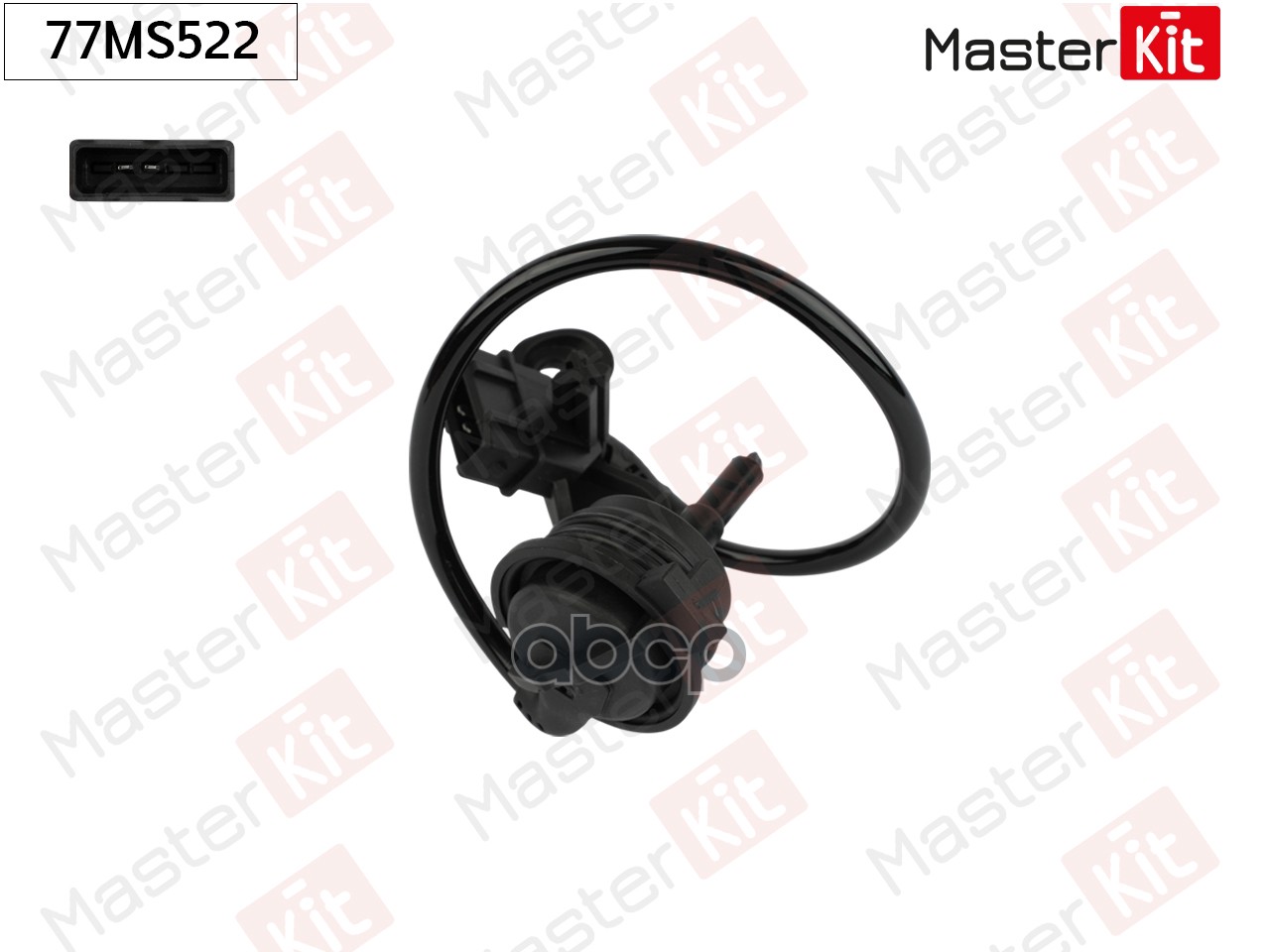 77MS522 Датчик  включение заднего хода AUDI A4/A6  VW PASSAT 96-05 MasterKit арт. 77ms522