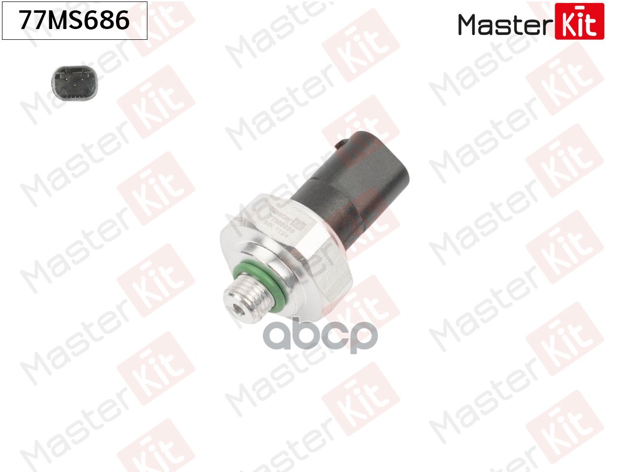 Датчик, давление кондиционера MERCEDES 77MS686 MasterKit арт. 77MS686
