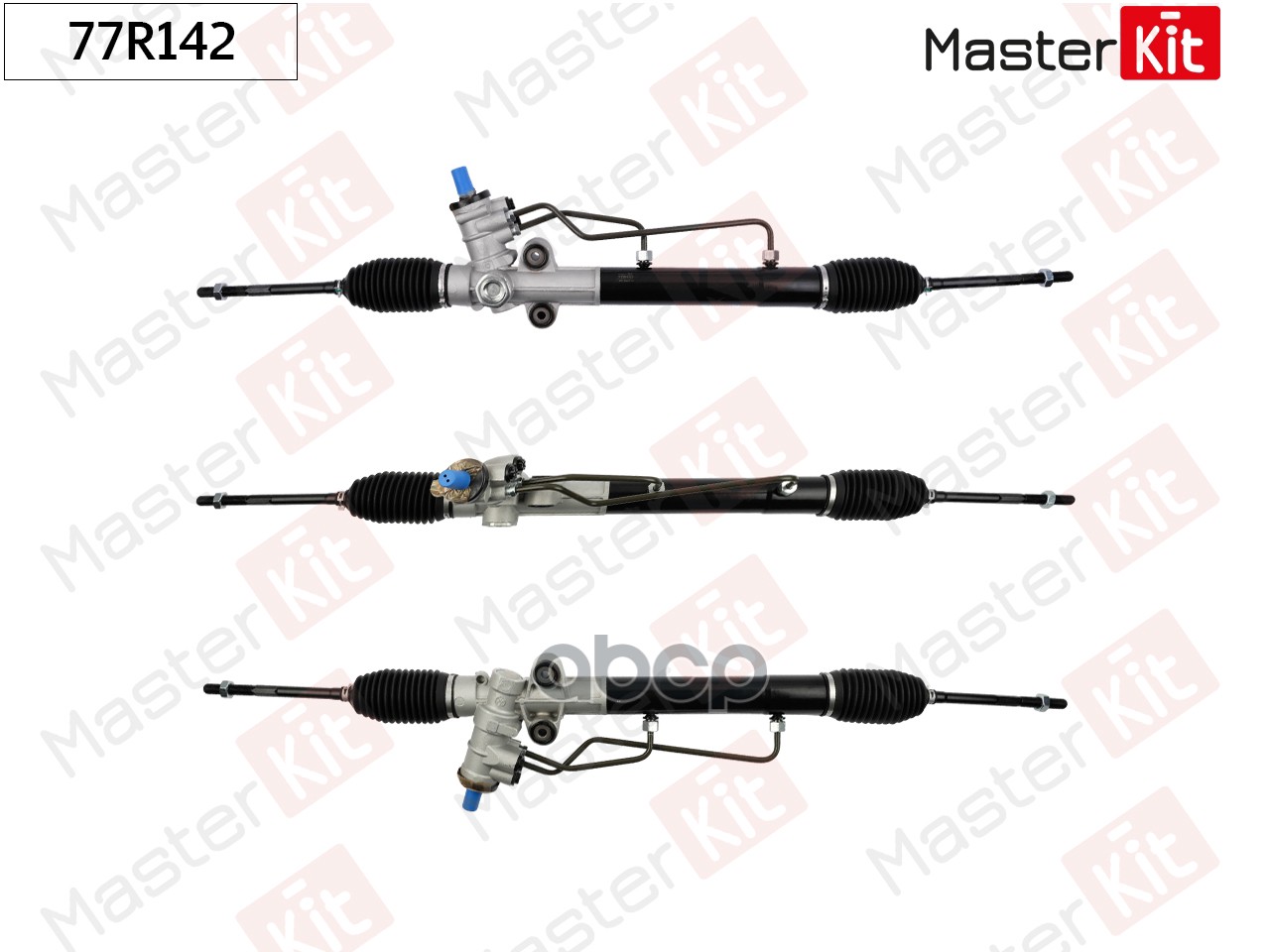 Рулевая рейка CHEVROLET LACETTI (J200) 2003- MasterKit арт. 77R142