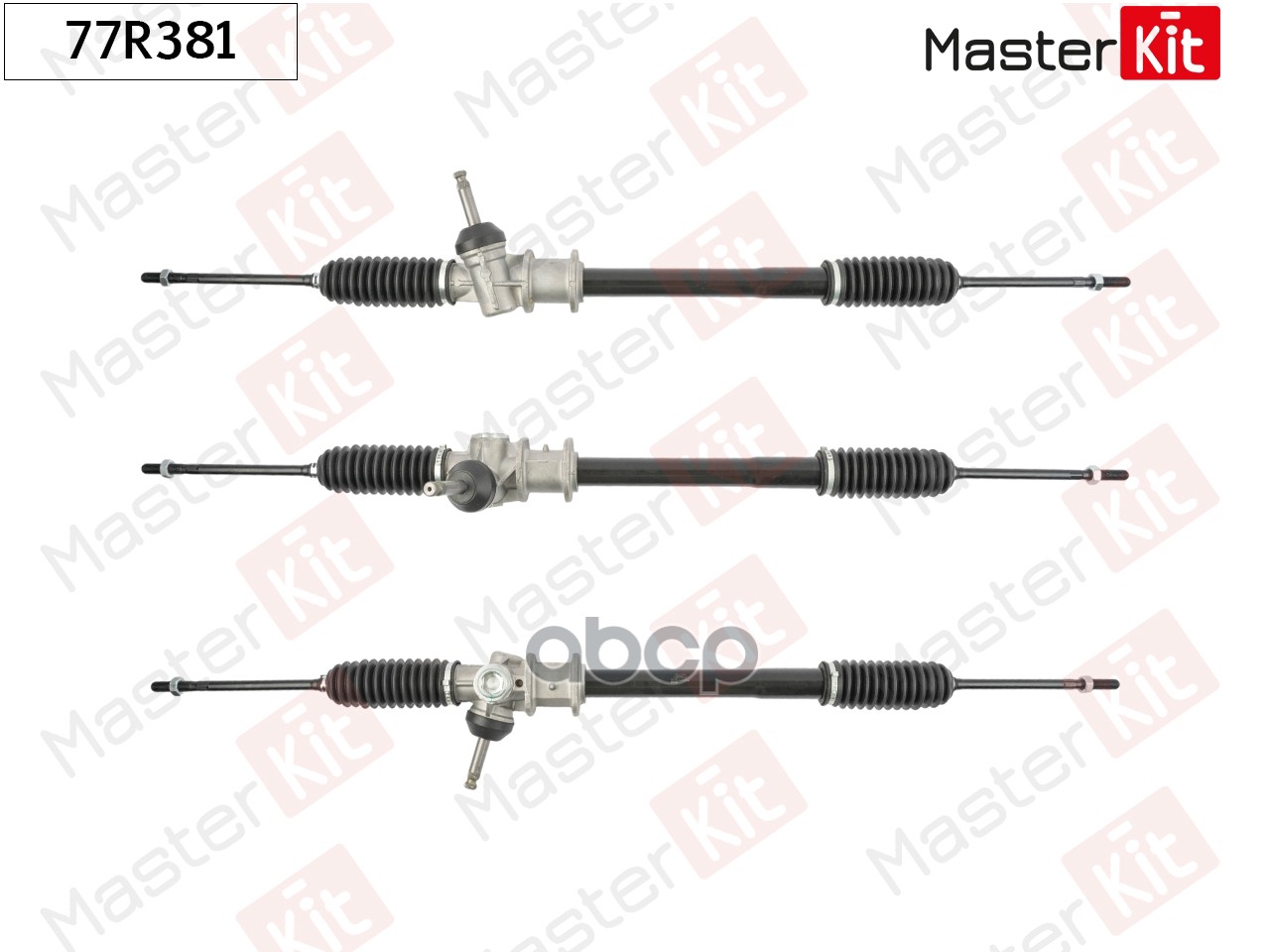 Рейка рулевая HYUNDAI H-100 1993 - 2007 MasterKit арт. 77R381