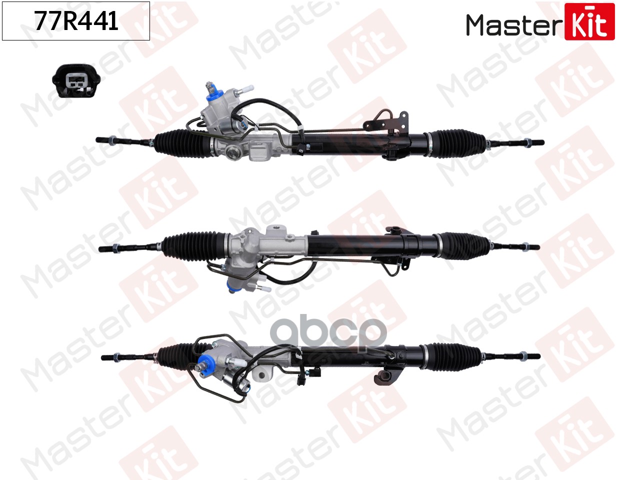 77R441 Рулевая рейка NISSAN TEANA II (J32) 2008 - 2013 MasterKit арт. 77r441