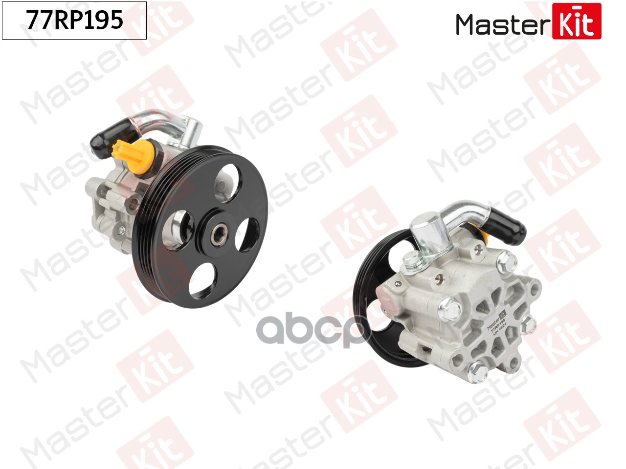 77RP195 Насос гидроусилителя CHEVROLET AVEO (T300) 03.11- 1.6 F16D4 MasterKit арт. 77rp195