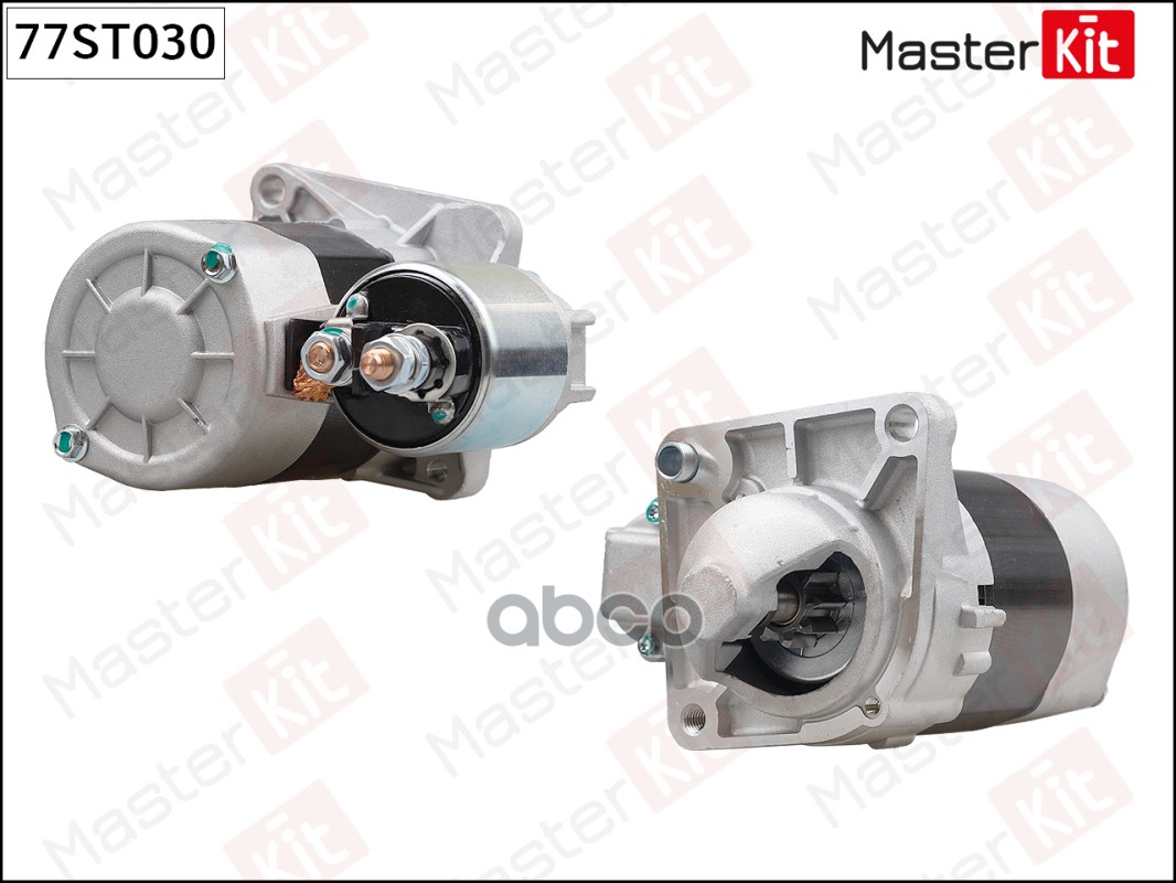 Стартер Fiat 500(312_),Bravo II(198_),Doblo(263_),Punto(199_) 06- (1,0kW) MasterKit арт. 77ST030