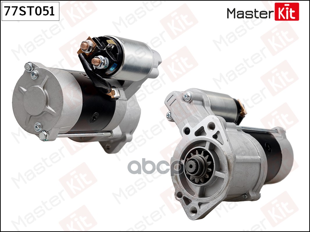 77ST051 Стартер HYUNDAI H-1 98-04 (2.2kw) MasterKit арт. 77st051