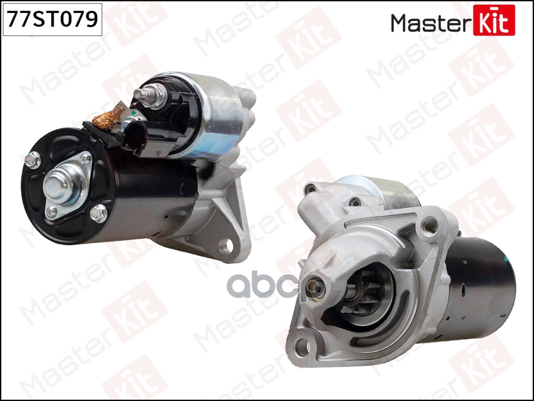 Стартер Chevrolet Lacetti(J200) 03-,Daewoo Nexia 95-08,Opel Astra H(A04) 04-14 (1,3kW) MasterKit арт. 77ST079