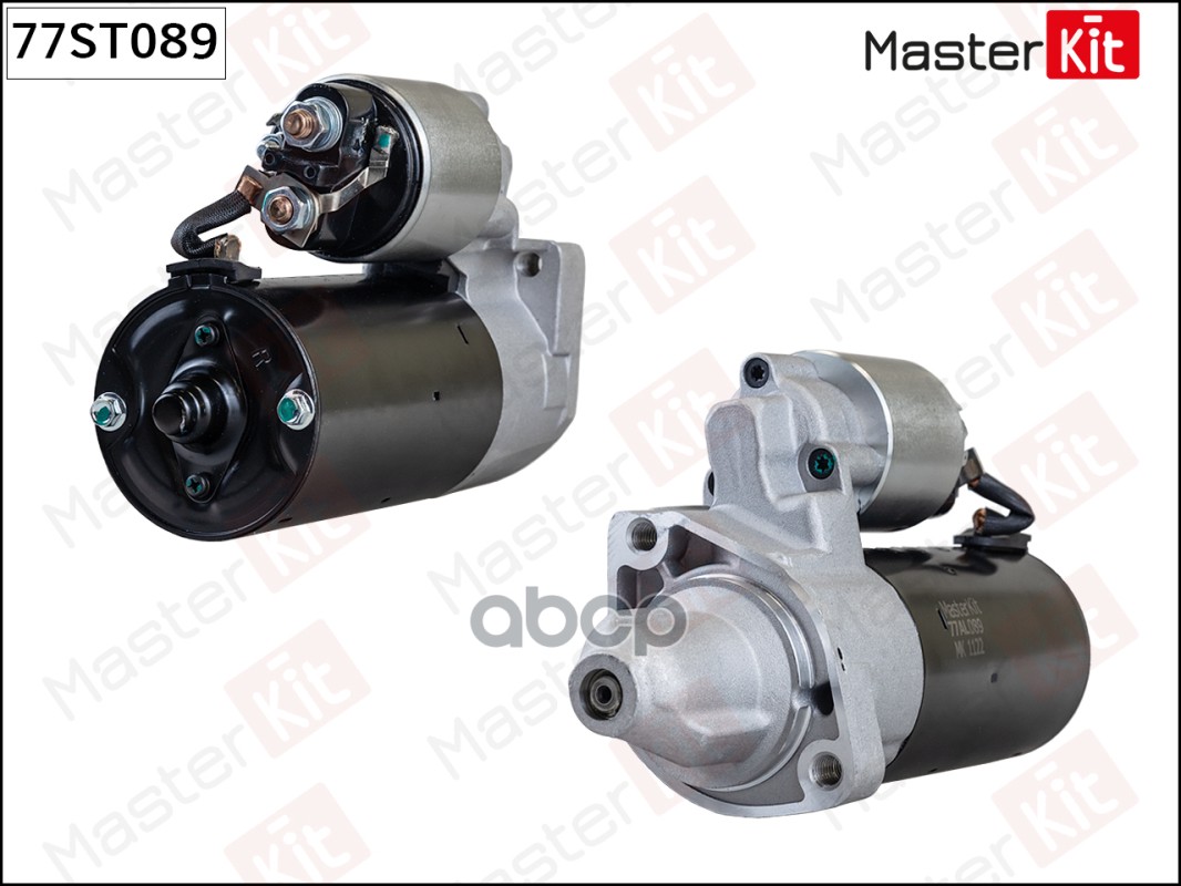 77ST089 Стартер MERCEDES W210/W220/W221 1.7kw (1.7kw) MasterKit арт. 77st089