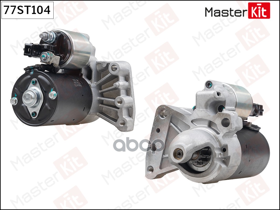 Стартер Citroen C4 II(B7),C5 III(RD) 08-,Peugeot 2008(CU),207,308,5008(0U_,0E_) 06- (0,9kW) MasterKit арт. 77ST104