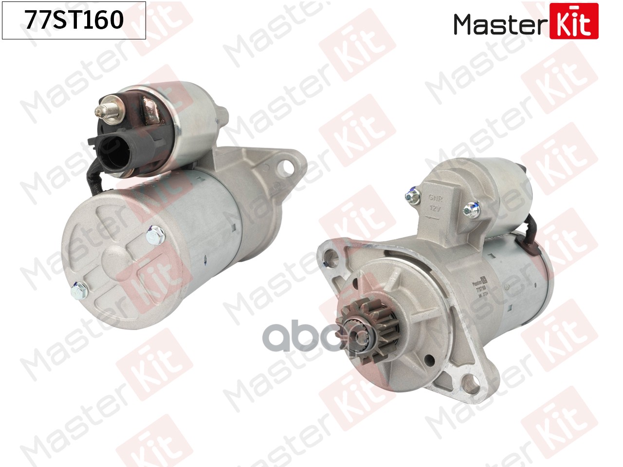Стартер Chery BONUS 3/ARRIZO 2014 - 2016 (1.3kw) 77ST160 MasterKit арт. 77ST160