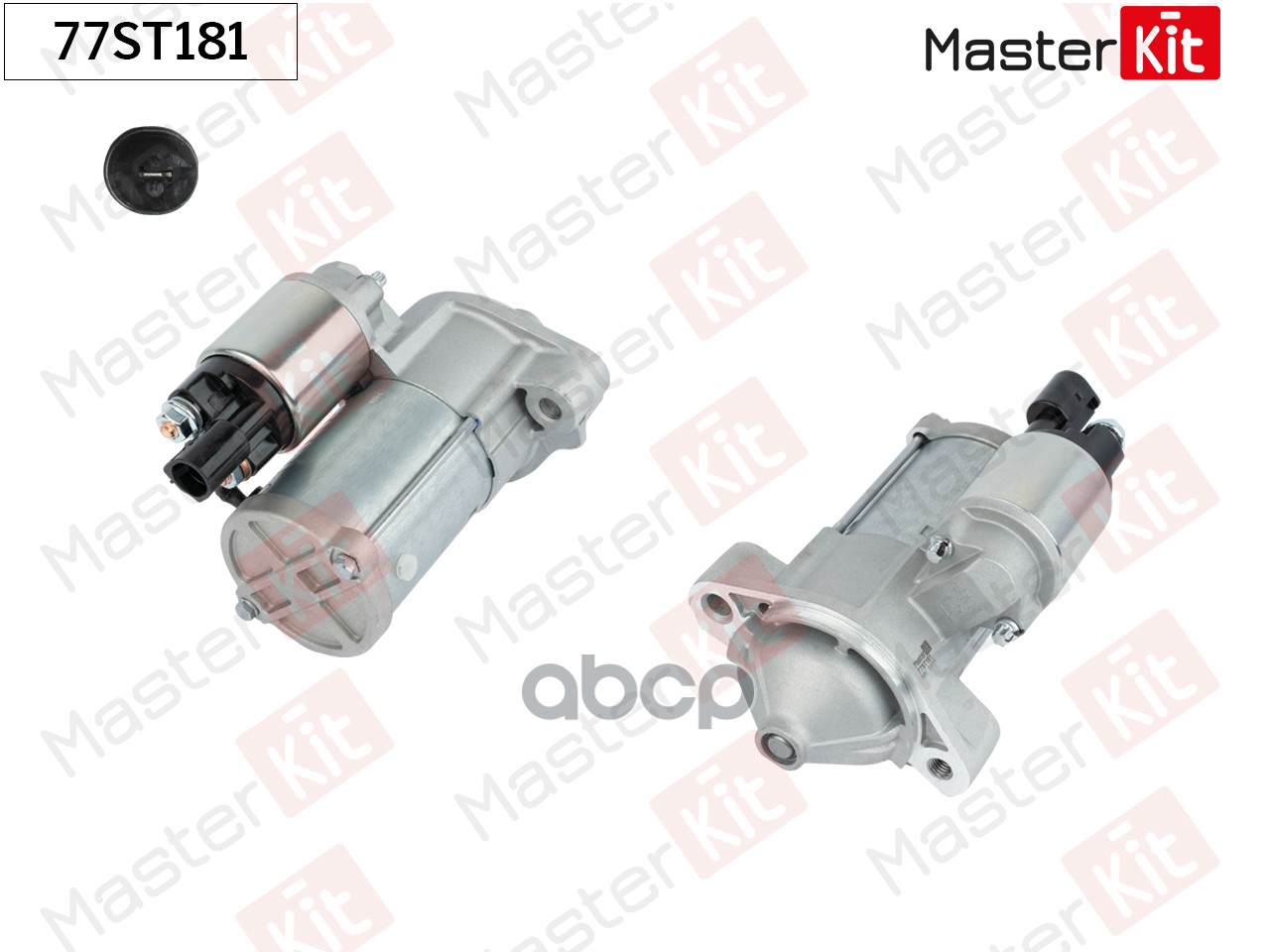 Стартер CHERY Tiggo 8 Pro/Tiggo 8 Pro Max/Arrizo 8/EXEED TXL/VX/Jetour X90 PLUS 77ST181 MasterKit арт. 77ST181