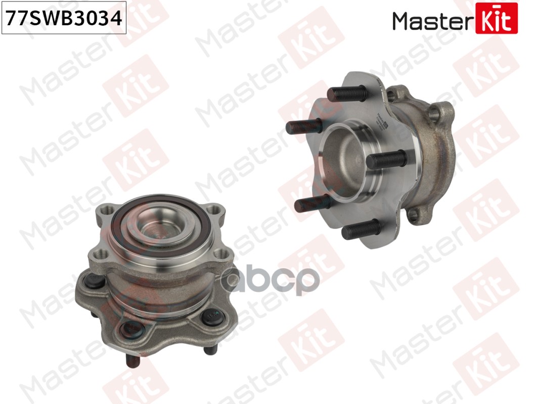 Ступица в сборе с подшипником зад. Nissan MURANO I (Z50)/MURANO II (Z51)/TEANA II (J32) 2 MasterKit арт. 77SWB3034