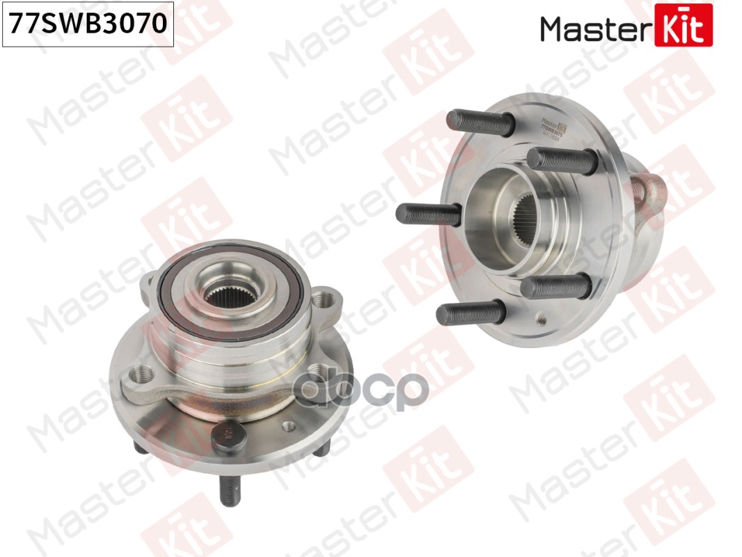 Ступица в сборе с подшипником перед./зад. Ford EXPLORER 2010 - 77SWB3070 MasterKit арт. 77SWB3070