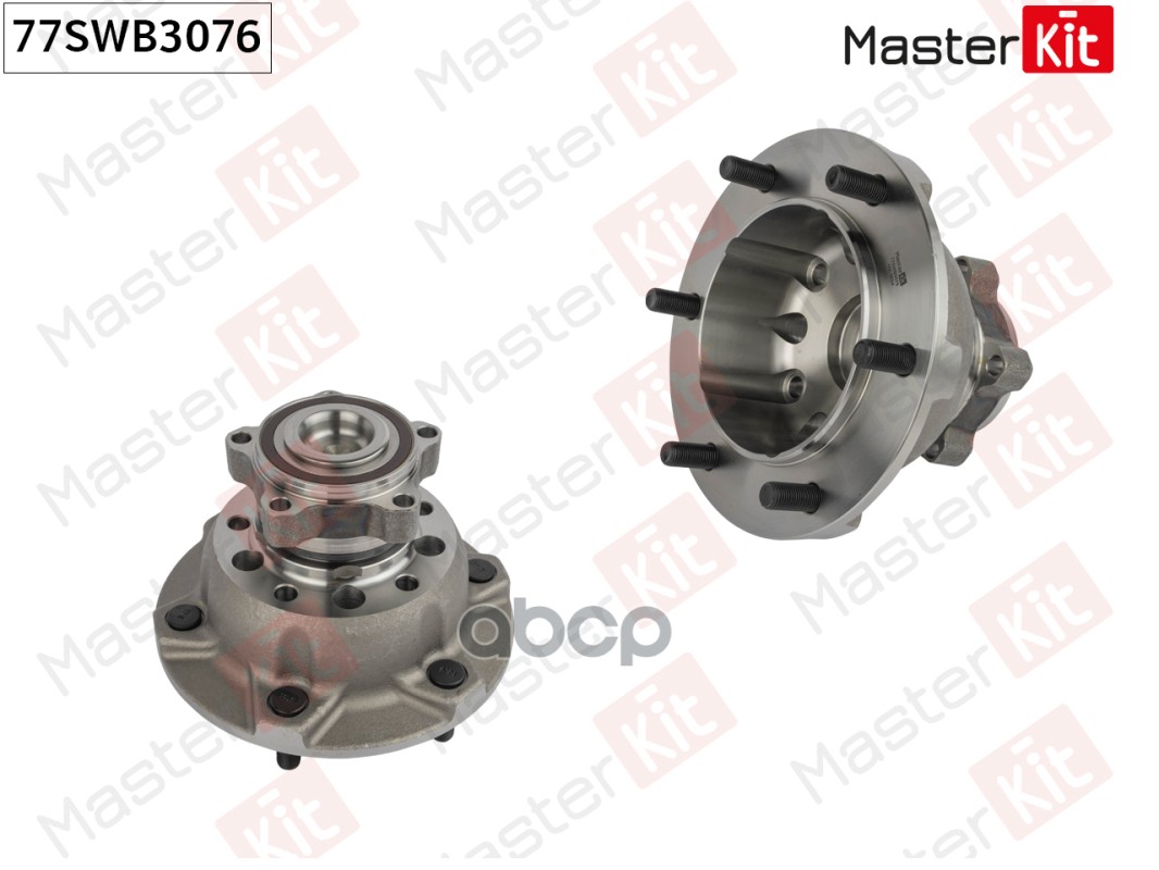 77SWB3076 Ступица в сборе с подшипником перед. Ford TRANSIT 2013 - MasterKit арт. 77swb3076
