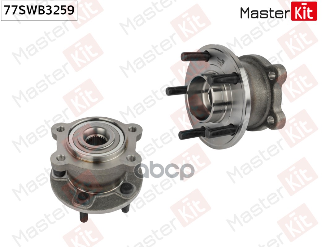 77SWB3259 Ступица в сборе с подшипником зад. Ford KUGA II (DM2) 2012 - MasterKit арт. 77swb3259