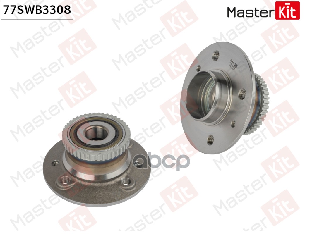 Ступица в сборе с подшипником зад. Nissan KUBISTAR (X76)/Renault KANGOO (KC0/1_) 1997 - 77SWB3308 MasterKit арт. 77SWB3308