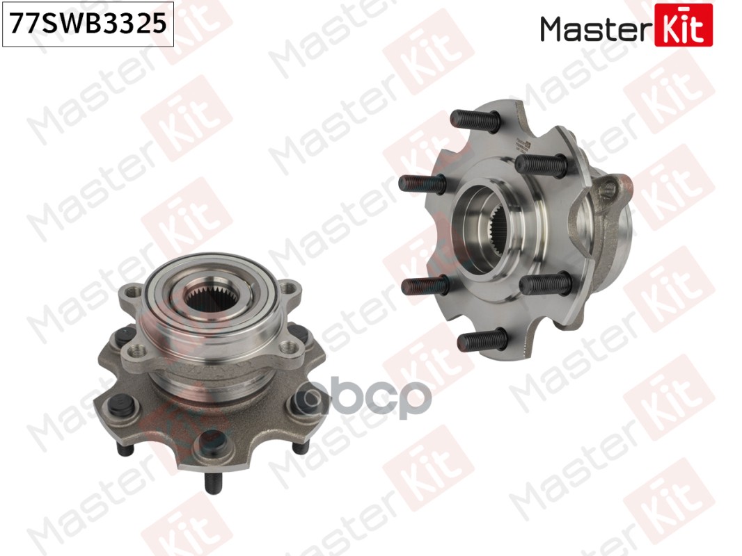 Ступица в сборе с подшипником зад. Mitsubishi PAJERO III (V7_W, V6_W)/PAJERO IV (V8_W, V9_ 77SWB3325 MasterKit арт. 77SWB3325