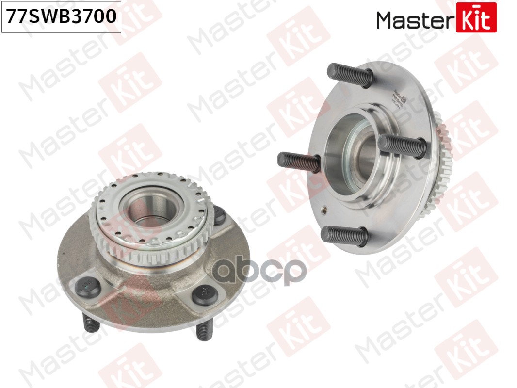 Ступица в сборе с подшипником зад. Hyundai ELANTRA (XD)/Kia CERATO (LD) 2000 - 77SWB3700 MasterKit арт. 77SWB3700