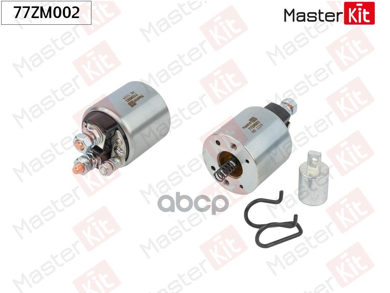 77ZM002 Реле втягивающее NISSAN QASHQAI/X-TRAIL 2.0 MasterKit арт. 77zm002
