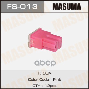 Предохранитель Силовой 30А Розовый Masuma арт. FS013