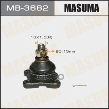 Опора Шаровая Toyota Grand Hiace Masuma Mb-3682 Masuma арт. MB-3682