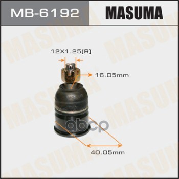 Опора шаровая HONDA CIVIC MASUMA MB-6192 Masuma арт. MB-6192