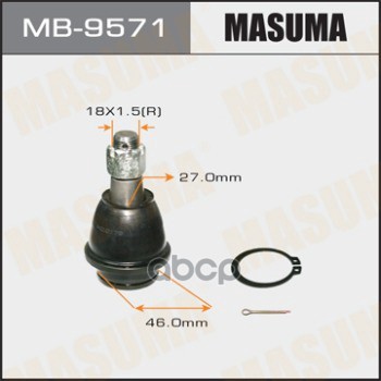 Опора Шаровая Nissan Patrol Masuma Mb-9571 Masuma арт. MB-9571