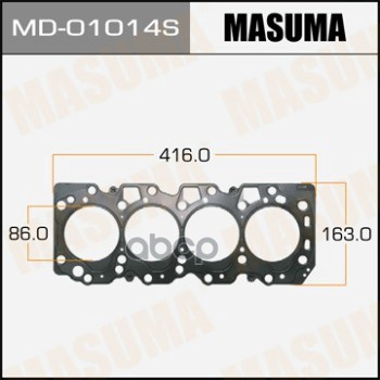 Прокладка ГБЦ TOYOTA CAMRY MASUMA MD-01014S Masuma арт. MD-01014S