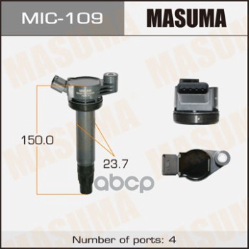 Катушка Зажигания Toyota Camry Masuma Mic-109 Masuma арт. MIC-109