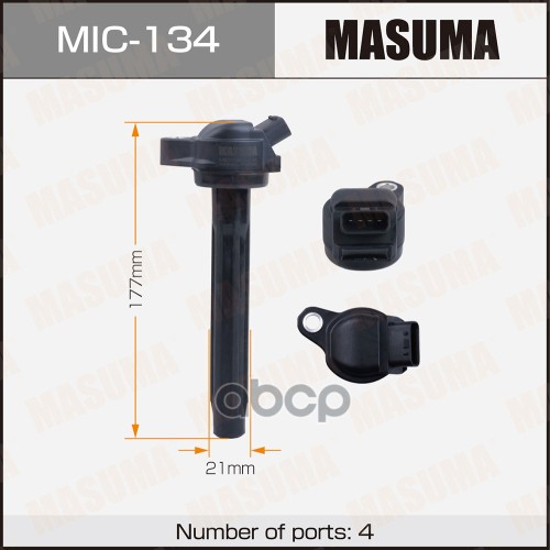 Катушка Зажигания Lexus/Toyota Rx350/Highlander Mic134 Masuma арт. MIC134