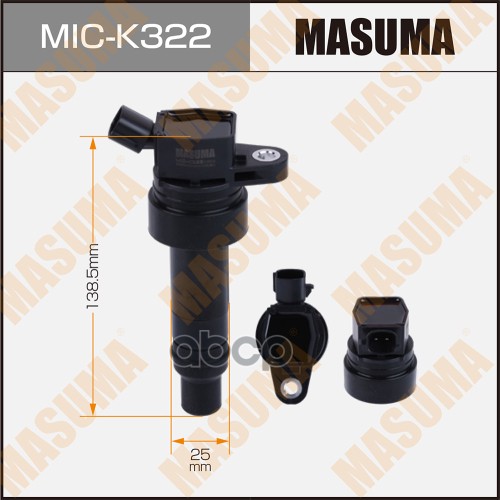 Катушка зажигания MASUMA MIC-K322 Masuma арт. MIC-K322