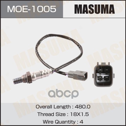 Датчик кислородный TOYOTA ALLEX MASUMA MOE-1005 Masuma арт. MOE-1005