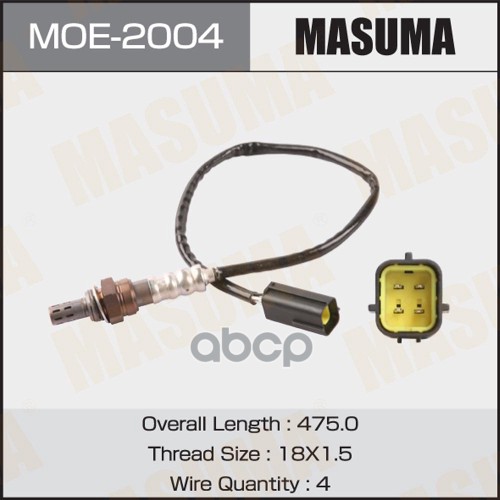 Датчик Кислородный Nissan 350Z Masuma Moe-2004 Masuma арт. MOE-2004