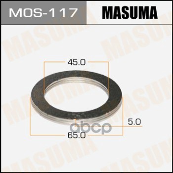 Уплотнительное Кольцо Под Выхлопной Коллектор Masuma 45 Х 65 Masuma арт. MOS117