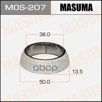 Кольцо глушителя 38 x 50 x 13.5 mm Masuma арт. MOS207