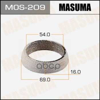 Кольцо глушителя NISSAN AD MASUMA MOS-209 Masuma арт. MOS-209