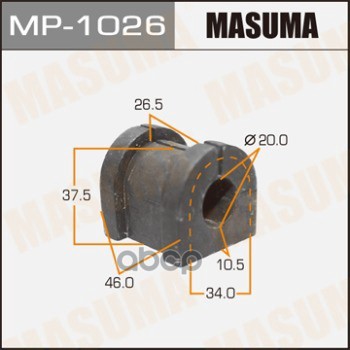 Втулка стабилизатора MITSUBISHI DELICA D:5 MASUMA MP-1026 Masuma арт. MP-1026