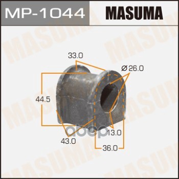 Втулка стабилизатора SUZUKI ESCUDO MASUMA MP-1044 Masuma арт. MP-1044