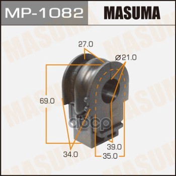 Втулка стабилизатора NISSAN JUKE MASUMA MP-1082 Masuma арт. MP-1082