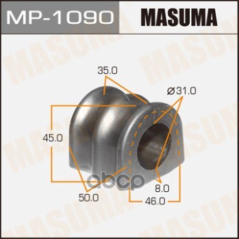 Втулка стабилизатора NISSAN NAVARA MASUMA MP-1090 Masuma арт. MP-1090