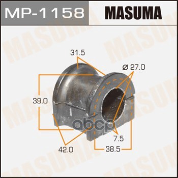 Втулка Стабилизатора Toyota Land Cruiser Masuma Mp-1158 Masuma арт. MP-1158
