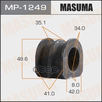 Втулка стабилизатора INFINITI FX30D MASUMA MP-1249 Masuma арт. MP-1249