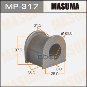 Втулка Стабилизатора Toyota Altezza Gita Masuma Mp-317 Masuma арт. MP-317
