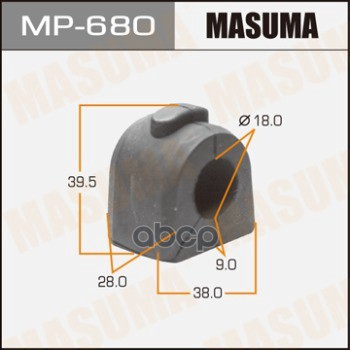 Втулка Стабилизатора Masuma  Mp-680 : 20401Fa021 В Masuma арт. MP680