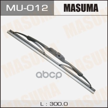 Щетка Стеклоочистителя 300 Мм Каркасная 1 Шт Masuma Flat Wiper Blade Mu-012 Masuma арт. MU-012