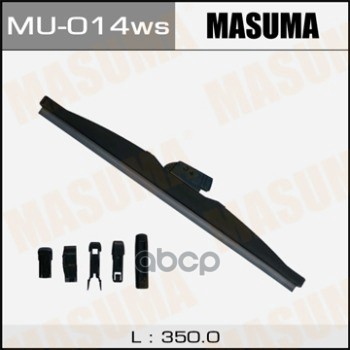 Щетка стеклоочистителя зимняя 350 мм каркасная 1 шт MASUMA Snow Blade MU-014ws Masuma арт. MU-014ws