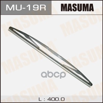 Щетка стеклоочистителя задняя 400 мм каркасная 1 шт MASUMA WIPER BLADE MU-19R Masuma арт. MU-19R
