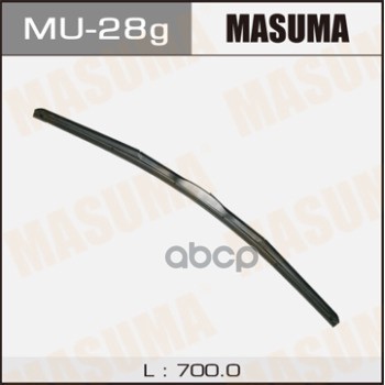 Щетка стеклоочистителя 700 мм гибридная 1 шт MASUMA Aero Vogue MU-28g Masuma арт. MU-28g